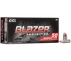 CCI 3462 Blazer Clean-Fire Handgun 9mm Luger 147 gr Total Metal Jacket 50 Per Box  20 Case