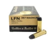 Sellier   Bellot 357 Mag 158 gr Lead Flat Nose 50rd SB357L