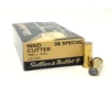 Sellier   Bellot 38 Special 148 gr Wadcutter 50rd