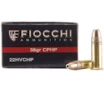 Fiocchi 22FHVCHP Shooting Dynamics Sport and Hunting 22 LR 38 gr Copper Plated Hollow Point  CPHP  50 Bx  100 Cs