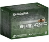 Remington Rimfire Ammunition 21249 Subsonic 22 LR 40 gr Hollow Point 225 Per Box