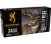 Browning Ammo Silver 243 Win 100 gr 20 Per Box