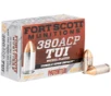 Fort Scott Munitions Tumble Upon Impact  TUI  380 ACP 95 gr Solid Copper Spun 20 Per Box