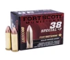Fort Scott Munitions 38 P081SCV Tumble Upon Impact  TUI  38 Special  P 81 gr Solid Copper Spun 20 Per Box