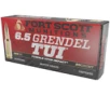 Fort Scott Munitions 65GR123SCV2 Tumble Upon Impact  TUI  Rifle 6 5 Grendel 123 gr Solid Copper Spun 20 Per Box