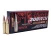 Fort Scott Munitions 308168SCV Tumble Upon Impact  TUI  Brush Hog 308 Win 168 gr Solid Copper Spun 20 Per Box