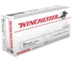 Winchester Ammo USA9MM USA  9mm Luger 124 gr Full Metal Jacket  FMJ  50 Bx