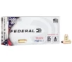 Federal TP380VHP1 Train   Protect  380 ACP 85 gr Jacketed Hollow Point  JHP  50 Bx  10 Cs