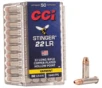CCI Stinger 22LR 32GR Copper Plated Hollow Point Varmint 50rd
