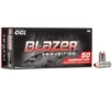 Blazer 40 S W 180gr TMJ Clean-Fire Lead Free 50rds