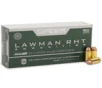Speer 53375 Lawman Training RHT 40 S W 125 gr SinterFire Frangible 50 Per Box