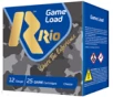 Rio Ammunition SG328 Game Load Super Game High Velocity 12 Gauge 2 75  1 1 8 oz 8 Shot 25 Per Box