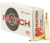 Hornady Match  223 Remington Ammunition 20 Rounds ELD Match