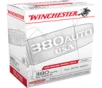 Winchester Ammo USA380W USA 380 ACP 95 gr Full Metal Jacket 200 Per Box