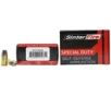 SinterFire Inc SF9100SD Special Duty  SD  9mm Luger 100 gr Lead Free Frangible Hollow Point 20 Per Box