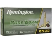 Remington Ammunition 27657 Core-Lokt 6 5 Creedmoor 140 gr Pointed Soft Point Core Lokt 20 Per Box