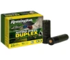 Remington Nitro-Steel Duplex 12 Gauge Ammo 3  6 Shot Steel 25 per Box