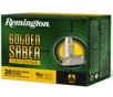 Remington Ammunition 27603 Golden Saber Defense 9mm Luger  P 124 gr Brass Jacket Hollow Point 20 Per Box