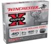 Winchester Ammo Super X 410 Gauge 2 50  1 5 oz Rifled Slug Shot -X41RS5