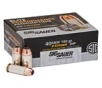 Sig Sauer E40SW250 Elite V-Crown  40 S W 180 gr Jacketed Hollow Point  JHP  50 Bx