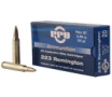 PPU Standard Rifle 223 Rem 55 gr Full Metal Jacket Boat-Tail  FMJBT  - PP223F1