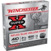 Winchester Ammo Super X 410 Gauge 2 50  1 5 oz Rifled Slug Shot - X41RS5VP