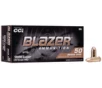 CCI Blazer Brass Handgun 9mm Luger Full Metal Jacket 124 grain  50 Per Box - 5201