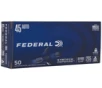 Federal Syntech Defense 45 ACP 205 grain  50 Per Box - S45SJT2