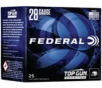 Federal TGS2821-7 5 Top Gun 28 Gauge 2 75  3 4 oz 1330 fps 7 5 Shot 25 Bx