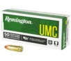 Remington Ammunition 23728 UMC 9mmLuger 115gr Full Metal Jacket 50 Per Box