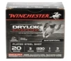Winchester Ammo Drylok Super Steel Magnum 20 Gauge 3  1 oz 3 Shot 25 Per Box  10 Case Ammo - XSM2033