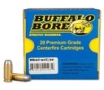 Buffalo Bore Ammunition 21C20 Outdoorsman Strictly Business 10mm Auto 220 gr Hard Cast Flat Nose 20 Per Box