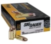 Sig Sauer Elite Ball 9mm Luger 115 gr Full Metal Jacket - E9MMB150