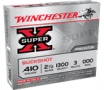 Winchester Ammo Super X 410 Gauge 2 50  3 Pellets 000 Buck Shot - XB41000