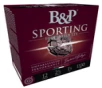 B P 12B8SCH8 Sporting Clay 12 Gauge 2 75  1 1 8oz 8Shot 25 Per Box