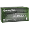 Remington Ammunition 28428 Subsonic 45ACP 230gr Flat Nose Enclosed Base 50 Per Box