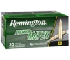 Remington Ammunition 27676 Premier Match 6 8mm Rem SPC 115gr Sierra MatchKing BTHP 20 Per Box