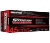 Ammo Inc 45C250TMCSTRKRED50 Streak Visual  RED  45Colt 250gr Total Metal Case 50 Per Box