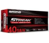 Ammo Inc 40180TMCSTRKRED50 Streak Visual  RED  40S W 180gr Total Metal Case 50 Per Box