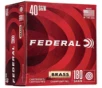 Federal C40180A400 Champion Training 40S W 180gr Full Metal Jacket 400 Per Box