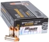 Sig Sauer Match Elite Competition 9mm Luger 115 gr V Crown Jacketed Hollow Point - E9MMA1COMP50