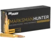 Sig Sauer Marksman Hunter Ammo  165gr 20 Per Box 10 Case 300WM - E3WMGK16520