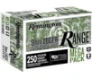 Remington Ammunition R23965 Range Mega Pack 9mmLuger 115gr Full Metal Jacket 250 Per Box