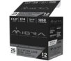 Migra Ammunitions M12LS24 Combinational 12 Gauge 3 50  1 5 8 oz 2  4 Shot 25 Per Box