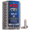 CCI 960CC Uppercut Defense 22LR 32gr Jacketed Hollow Point 50 Per Box