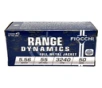 Fiocchi 556M193L Range Dynamics  5 56x45mm NATO 55 gr Full Metal Jacket Boat-Tail  FMJBT  50 Bx