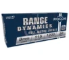 Fiocchi 9AP Range Dynamics 9mm Luger 115 gr FMJ 50 Per Box
