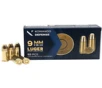Dickinson LLC Handgun Rounds  115gr Full Metal Jacket 50 Per Box 20 Case 9mm - BRASS