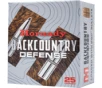 Hornady Back Country Defense Handgun Ammo   P 138gr 25 Per Box 10 Case 9mm - 90268