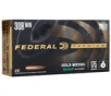 Federal GM308M2 Gold Medal  308 Win 175 gr Sierra MatchKing Hollow Point Boat-Tail 20 Bx